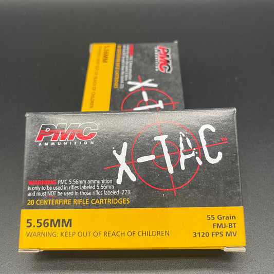 PMC X-Tac 5.56mm 55 gr Ammo